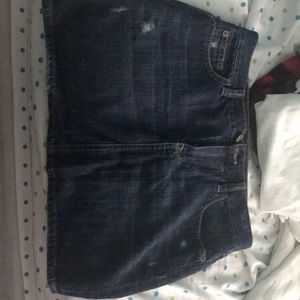 Denim skirt